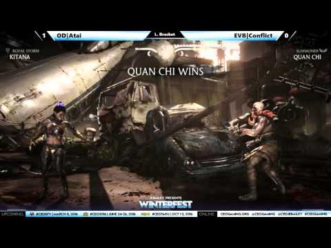 "BBR" MKX At CEO Winterfest 2016 - OD Atai vs EVB Conflict  (1080p HD)