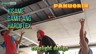 kisame gamit ang hardiflex | ceiling installation