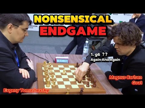 Evgeny Tomashevsky VS Magnus Carlsen || Fide World Rapid 2022, Round 3