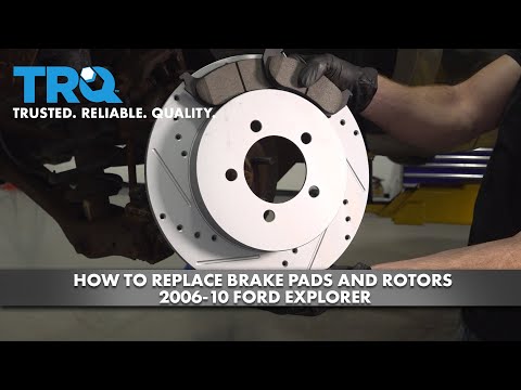 How to Replace Front Brake Pads and Rotors 2006-10 Ford Explorer