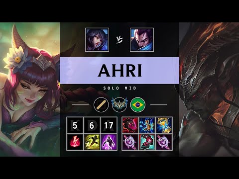 Ahri Mid vs Yasuo - BR Challenger Patch 25.20
