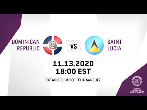 2021 Concacaf Under-20 Championship | Dominican Republic vs Saint Lucia