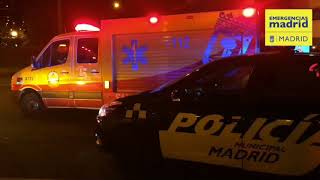 Accidente de moto en López de Hoyos