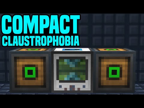 Gaming On Caffeine - Minecraft Compact Claustrophobia | COMPACT MACHINES INSIDE COMPACT MACHINES! #2 [Modded Skyblock]