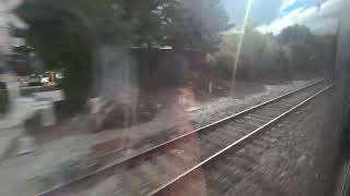 Riding on Southbound Limited-Stop @caltrain #412 from SSF to Santa Clara University part #1.