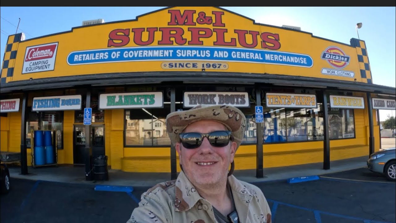 Absolute GOLD MINE Of Military Surplus In California! 