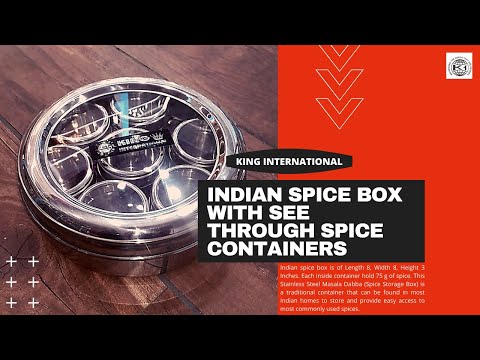 4 Square Detachable Spice Box