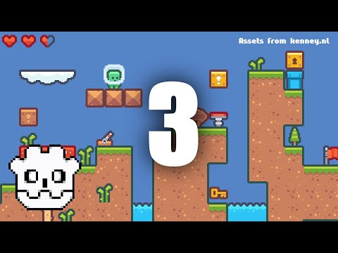 Pixel Platformer Tutorial / Code Along P3 (Animation and Character Skins) - Godot Engine