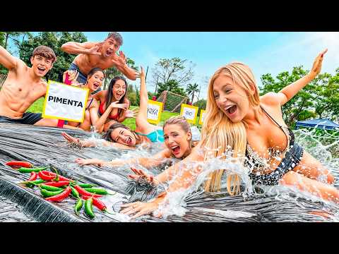 ONDE ESCORREGAR É O QUE VAI COMER!! ( NOVO MINI GAME )