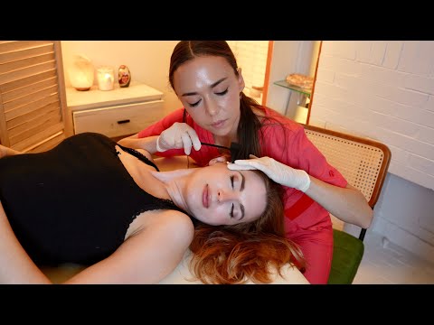 ASMR Head To Toe Medical Exam | Back, Cranial Nerve Assessment, Feet, Scalp,Full Body Sleep Tingles