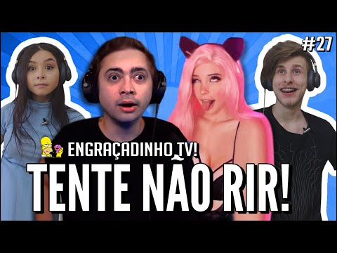 JOVENS REAGEM A DESAFIO TENTE NÃO RIR COM O ENGRAÇADINHO - SE RIR LEVA CHOQUE