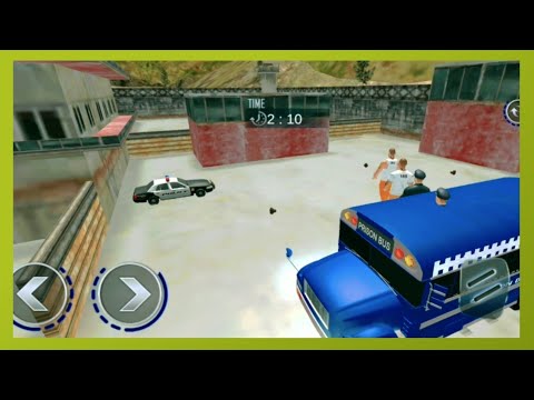 Offroad US Police Transporter Bus Driving Simulator #Level 4 - Android Gameplay