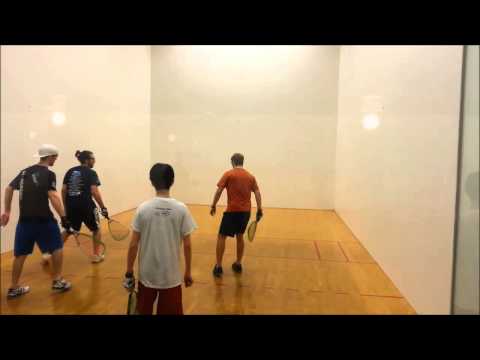 20150308 Lanford Howard vs Chase Lucas   Racquetball Doubles Game2