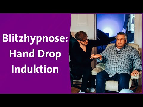Blitzhypnose lernen: Die Hand Drop Induktion