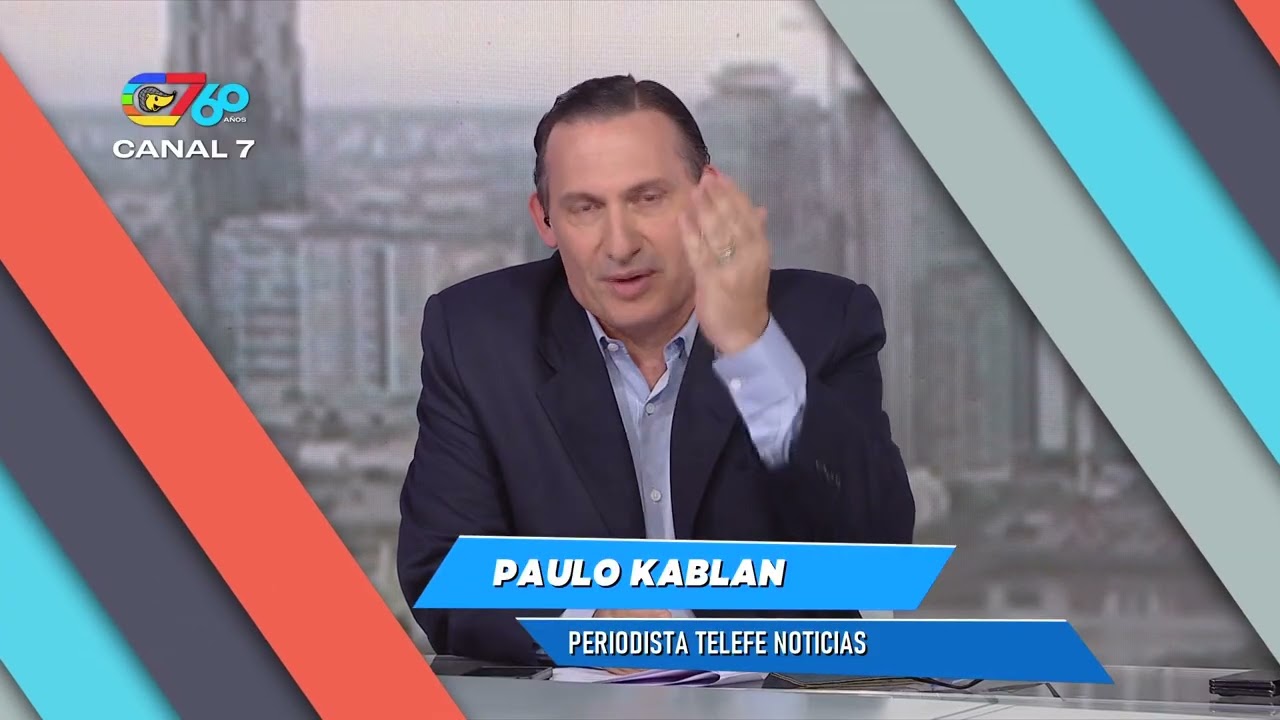 ¡Felices 60 años Canal 7! El saludo de Paulo Kablan