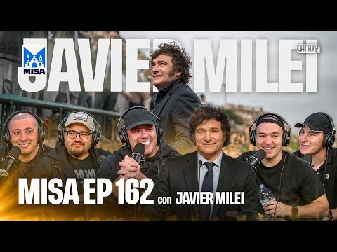 🚨  JAVIER MILEI en LA MISA 🚨 Con el Gordo Dan, Pablo, Tonio, Mariano, Proman y Sick