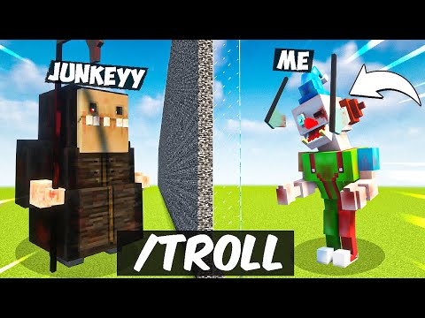 I Did Mob Build Battle Competition in Minecraft with @Junkeyy