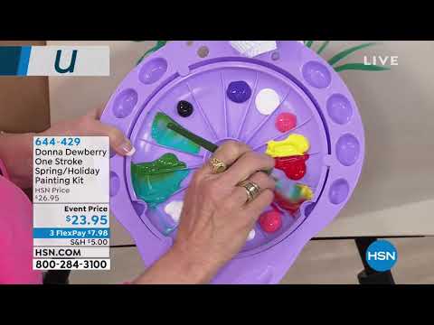 Donna Dewberry One Stroke Spring/Holiday Painting Kit
