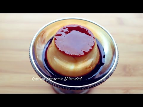 Recette Crème Caramel I Custard pudding I Flan I 3 ingrédients I Cuisine Japonaise Paris 04