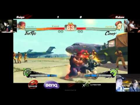 USFIV - Daigo Umehara (Evil Ryu) vs. Dakou (Cammy/Viper) - HK-eSports Winners Final