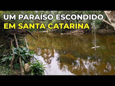 Um paraíso escondido em SC 😳💧 (Vargem do Braço)