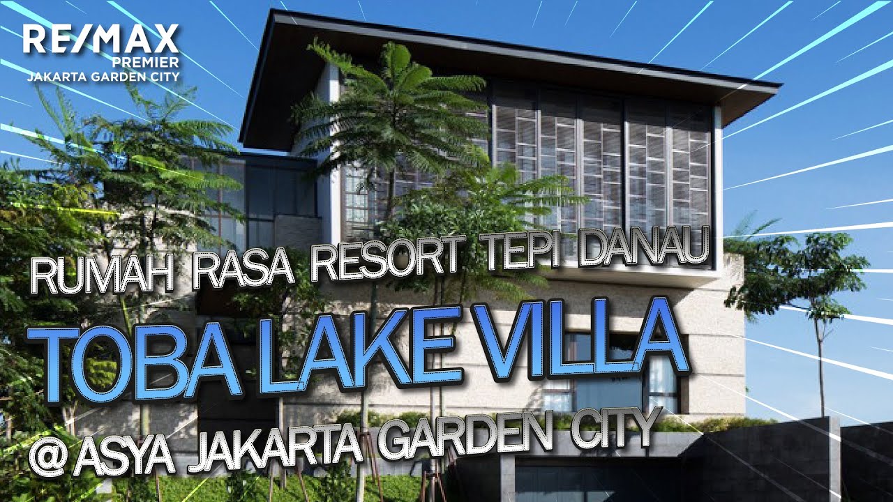 Rumah Premium 800m Toba Lake Villas 3 Lantai pinggir Danau ASYA