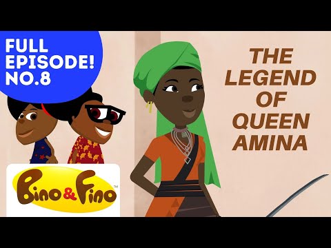 Woman Warrior - Queen Amina the Mighty - Bino and Fino Full Episode 8 - Kids Learning Video