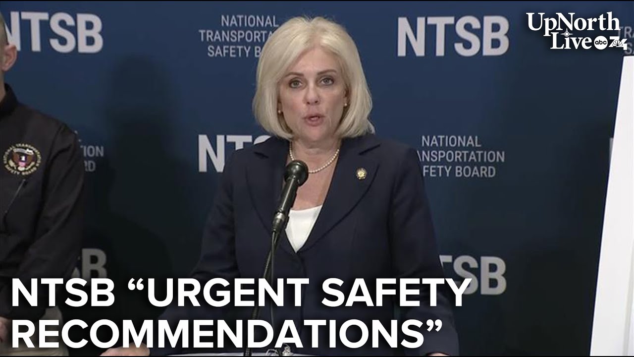 NTSB held a press conference today to discuss "urgent safety recommendations" after air collision