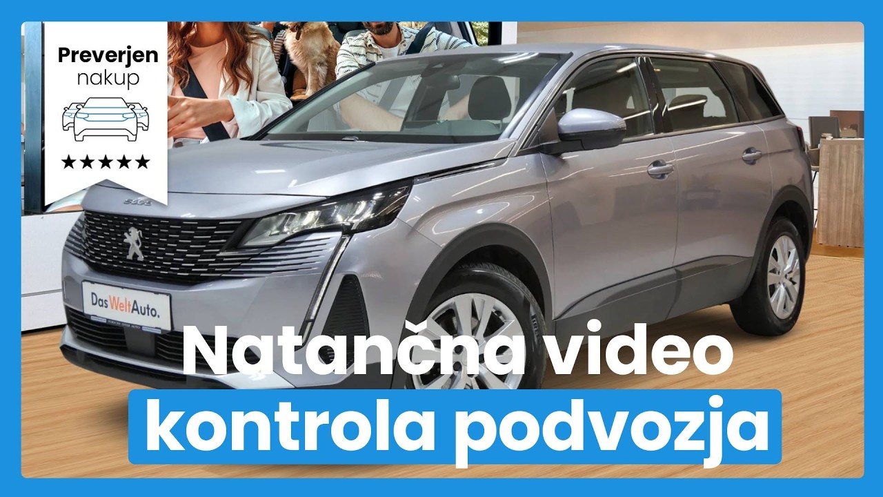 Peugeot 5008 1.5 BlueHDI 130 S S Active Pack Avt. - 7 SEDEŽE