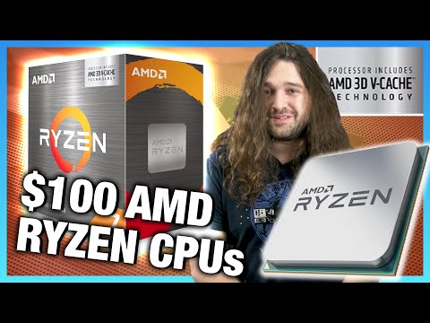 AMD Fights Back: New Ryzen CPUs from 100 to 450 (R7 5800X3D, R5 5500, R5 4500)