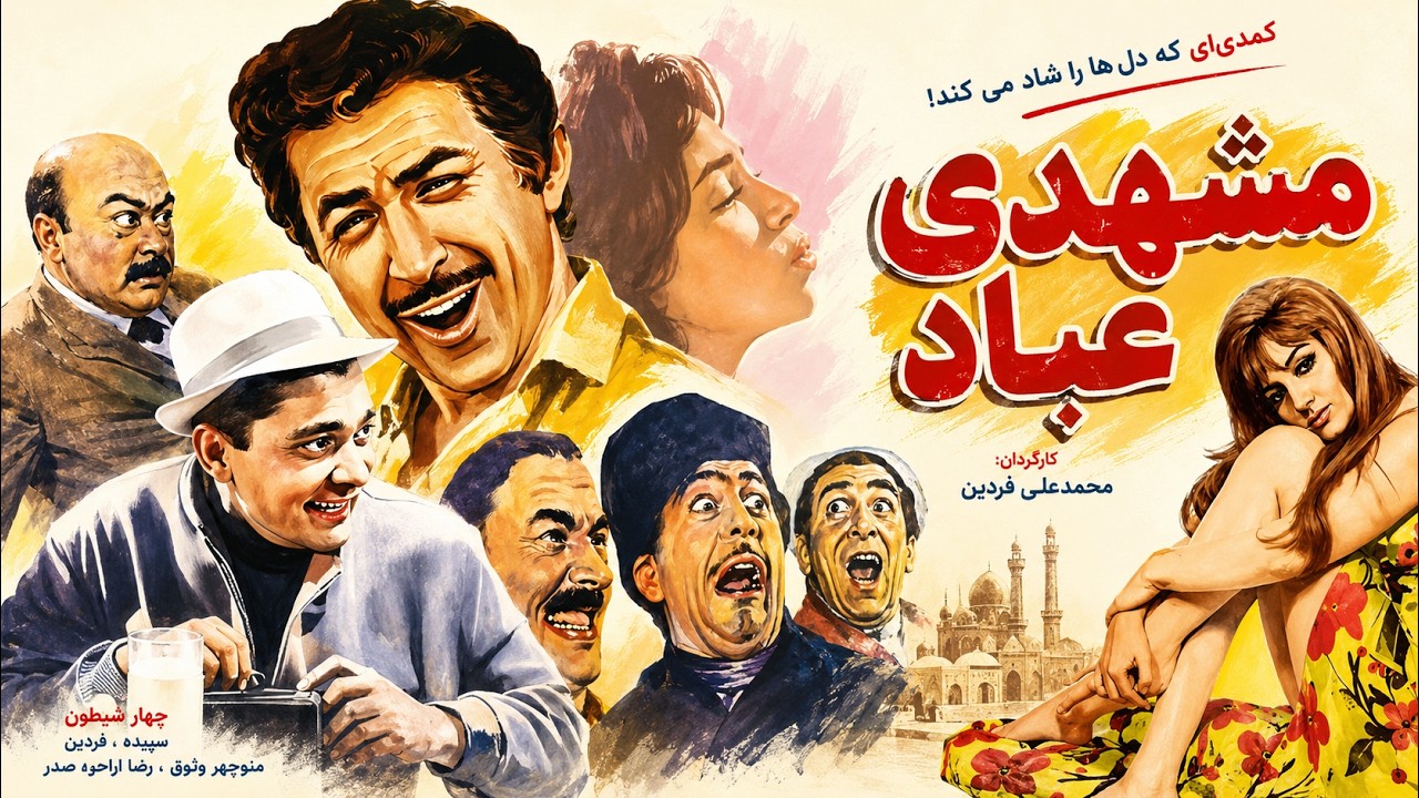 فیلم زیبای مشهدی عباد   بدون حذفیات نسخه رنگی 1