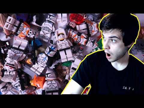 Massive Free LEGO Clone Haul Unboxing! (Rare Minifigures)