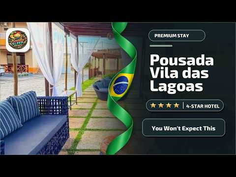 Pousada Vila das Lagoas - You Won't Expect This | Santo Amaro Do Maranhão, Brazil⭐