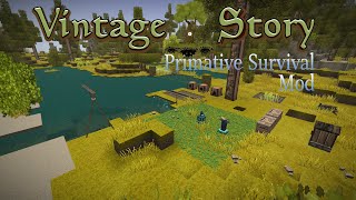 Vintage Story | PRIMATIVE SURVIVAL MOD |(Fishing, Fertilizing, ...) | Mod Showcase [1.18.7]