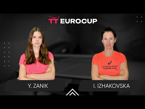 15:55 Yulianna Zanik - Inha Izhakovska 09.04.2025 TT Euro.Cup Women Ukraine Star TABLE 3