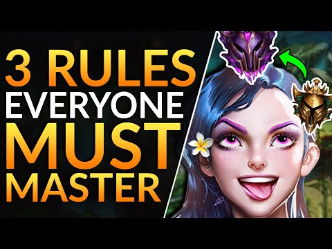 3 RULES EVERYONE MUST MASTER - Here's How YOU Escape ELO HELL - LoL Pro Guide (Challenger)