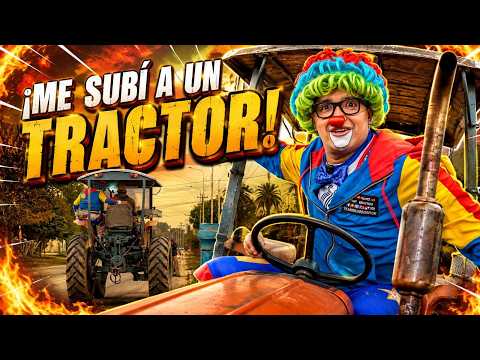 ME SUBI UN TRACTOR!!! || Vlogsito + Show en Los Ralos, Tucuman!