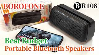 BOROFONE BR108 Bluetooth Speaker | Featuring Bluetooth 5.3 + TWS Pairing, 5W Output Powerhouse in...