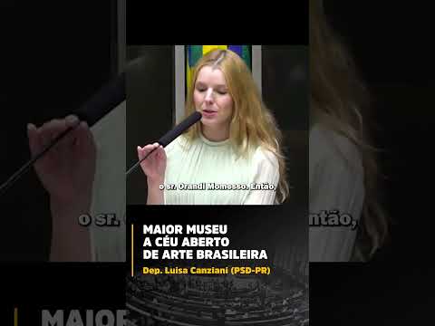 19/03/2026 - Luísa Canziani; maior museu a céu aberto de arte brasileira