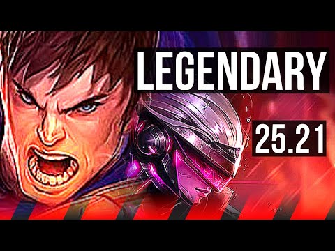 GAREN vs FIORA (TOP) | 11/0/7, Legendary, 1100+ games | NA Grandmaster | 25.21