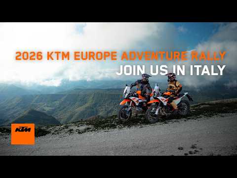 Save the date: the 2026 KTM EUROPE ADVENTURE RALLY heads to Italy | KTM