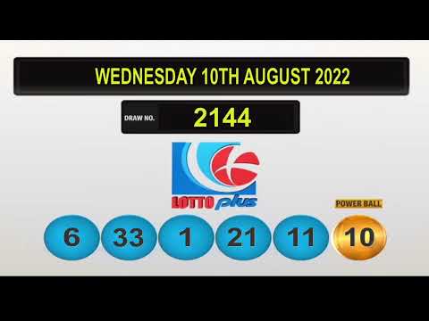 NLCB Lotto Plus Online Draws Wednesday 10th August 2022