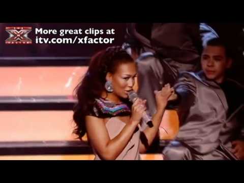 X Factor  Rebecca Ferguson and Christina Aguilera sing Beautiful.flv