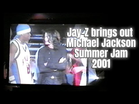 Jay-Z brings out Michael Jackson Summer Jam 2001