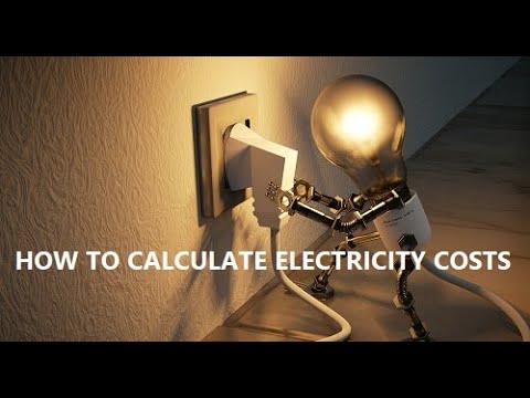How To Calculate Electricity Costs