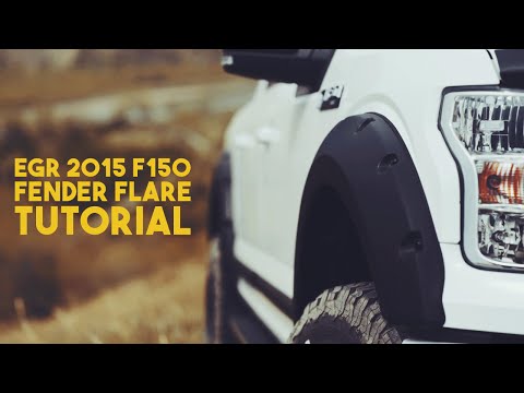 EGR Bolt-on Look Fender Flare Installation - 2015 F-150