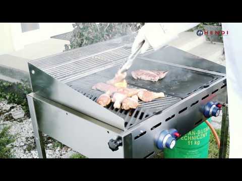 Hendi Green Fire Profi Line barbecue, 2 branders