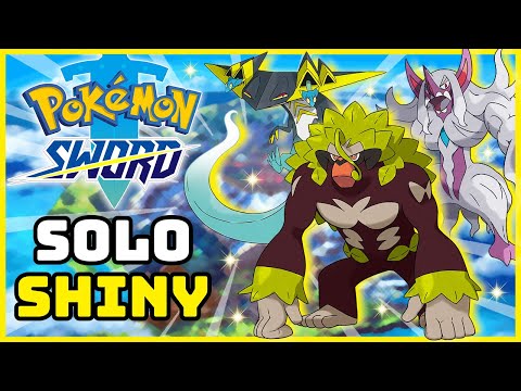 Pokémon Sword But I Can Only Use SHINY Pokémon!? (Not Gygamax/Gigantamax) | Gran Autor.
