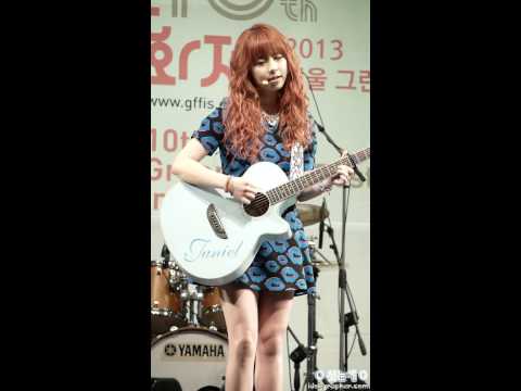 130512 제10회 서울환경 영화제 스페셜 공연 주니엘 - 나쁜 사람