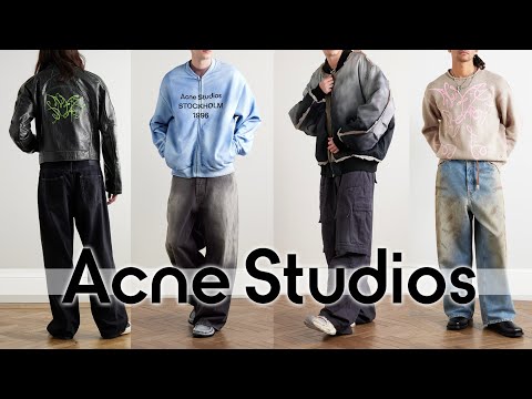 Men's Fall/Winter Acne Studio Lookbook |  Men's Fashion Inspiration and Trend